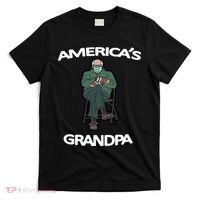 America's Grandpa Bernie Sanders Mitten Meme T-Shirt thumb 0