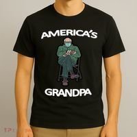 America's Grandpa Bernie Sanders Mitten Meme T-Shirt thumb 3