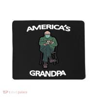 America's Grandpa Bernie Sanders Mitten Meme Mousepad thumb 0