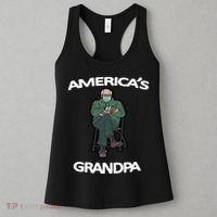 America's Grandpa Bernie Sanders Mitten Meme Women's Tank Top thumb 3