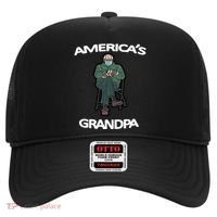 America's Grandpa Bernie Sanders Mitten Meme Hat thumb 0