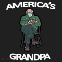 America's Grandpa Bernie Sanders Mitten Meme Hat thumb 2
