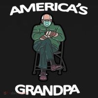 America's Grandpa Bernie Sanders Mitten Meme Toddler Hoodie thumb 2