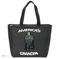 America's Grandpa Bernie Sanders Mitten Meme Tote Bag thumb 0