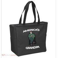 America's Grandpa Bernie Sanders Mitten Meme Tote Bag thumb 2