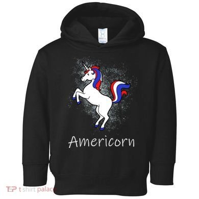 Americorn Toddler Hoodie