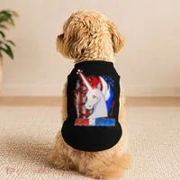 Americorn Unicorn Flag Doggie Tank thumb 2