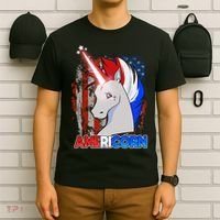 Americorn Unicorn Flag T-Shirt thumb 6