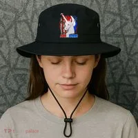 Americorn Unicorn Flag Bucket Hat thumb 3