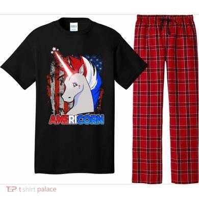 Americorn Unicorn Flag Pajama Set