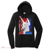 Americorn Unicorn Flag Women's Hoodie thumb 0