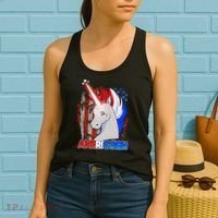 Americorn Unicorn Flag Women's Tank Top thumb 2