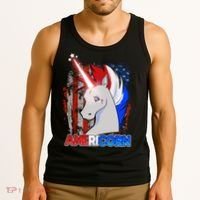 Americorn Unicorn Flag Tank Top thumb 3
