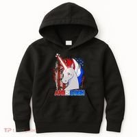 Americorn Unicorn Flag Kids Hoodie thumb 0
