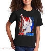 Americorn Unicorn Flag Kids T-Shirt thumb 2