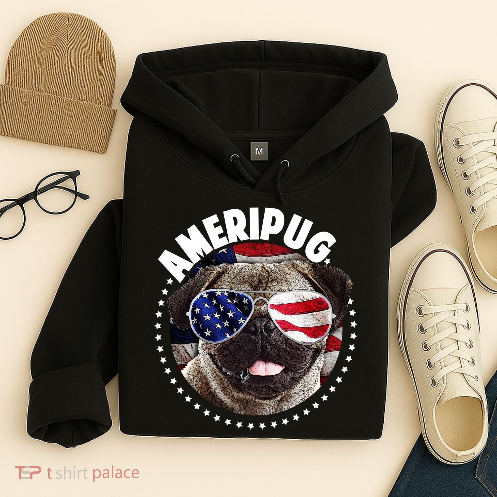 Ameripug Hoodie