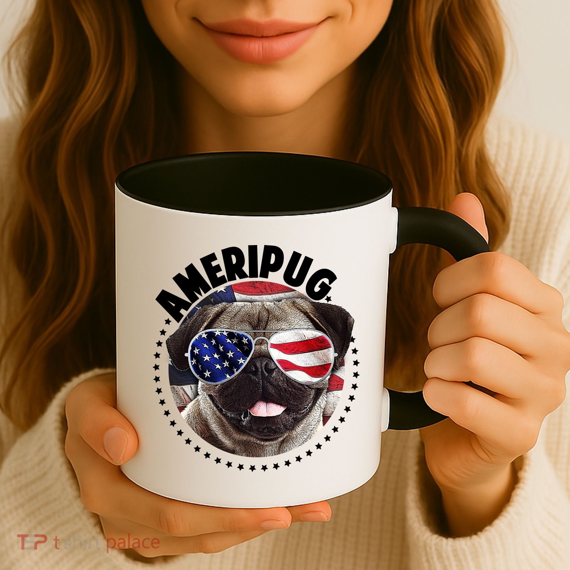 Ameripug Coffee Mug