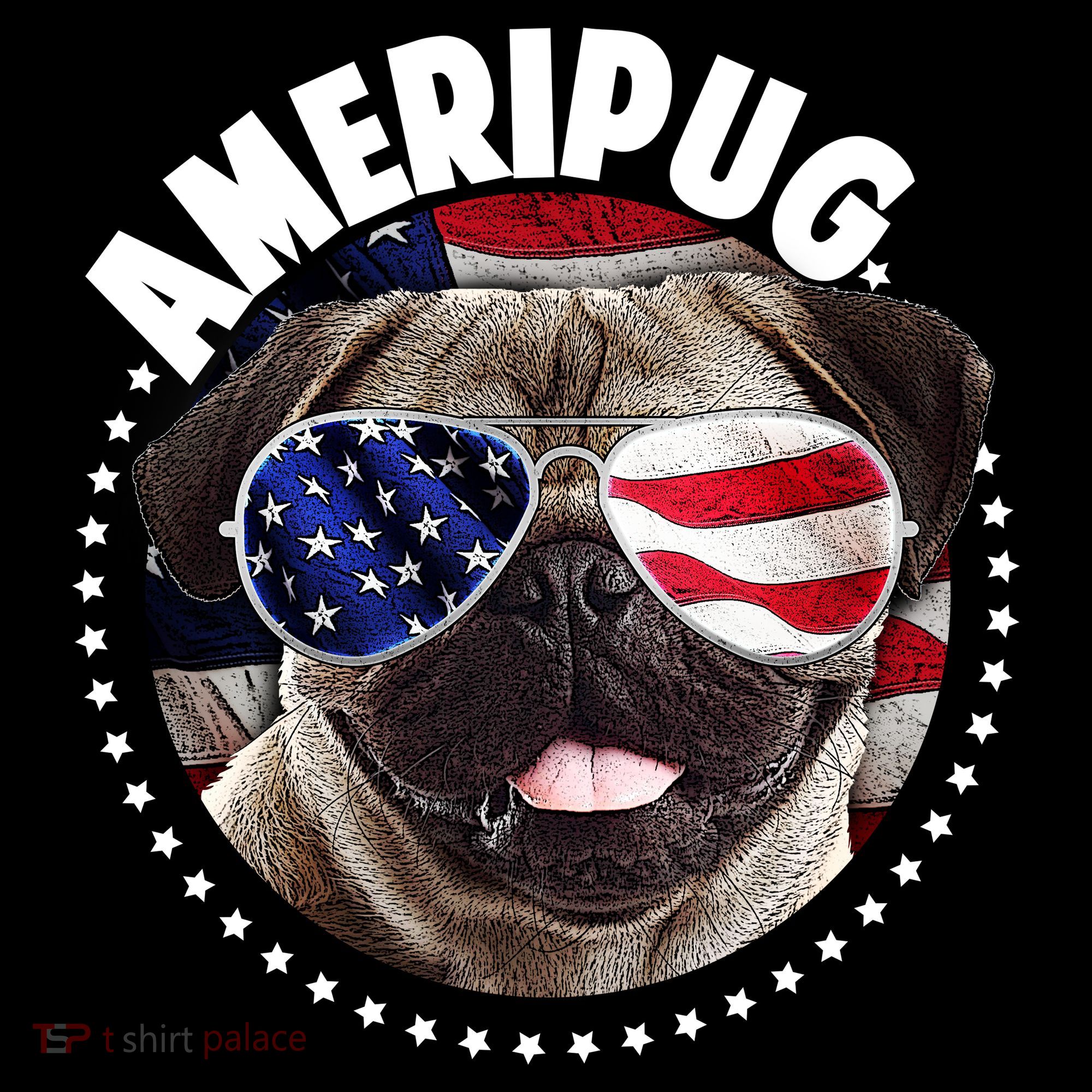 Ameripug Pajama Set