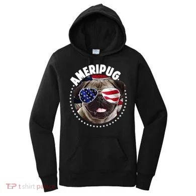 Ameripug Women's Hoodie