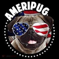 Ameripug Women's Hoodie thumb 2