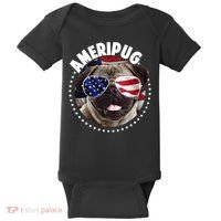 Ameripug Baby Bodysuit thumb 0