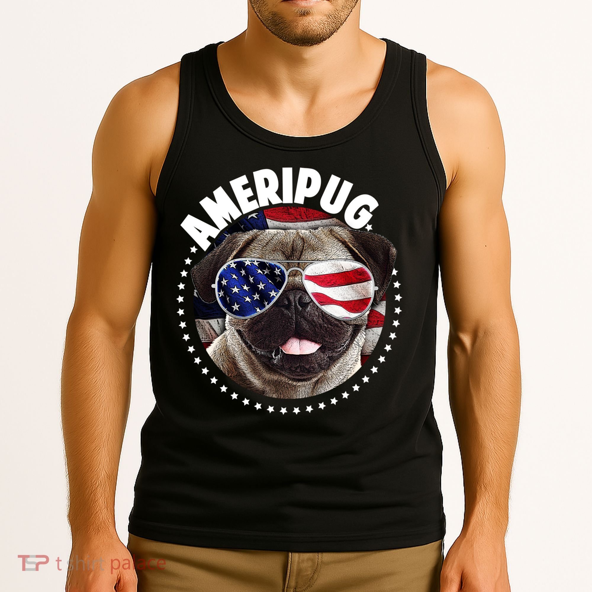 Ameripug Tank Top