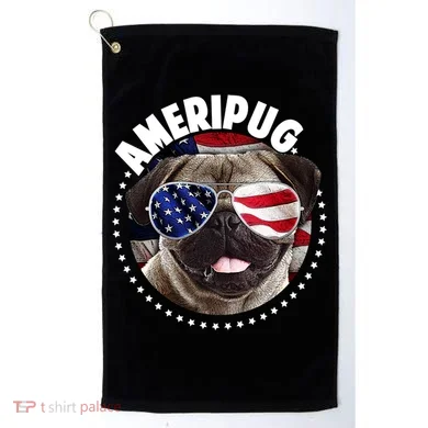 Ameripug Golf Towel