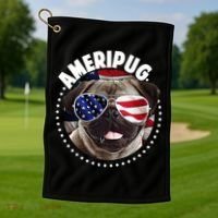 Ameripug Golf Towel thumb 1