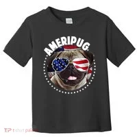 Ameripug Toddler T-Shirt thumb 0