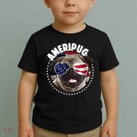 Ameripug Toddler T-Shirt thumb 2