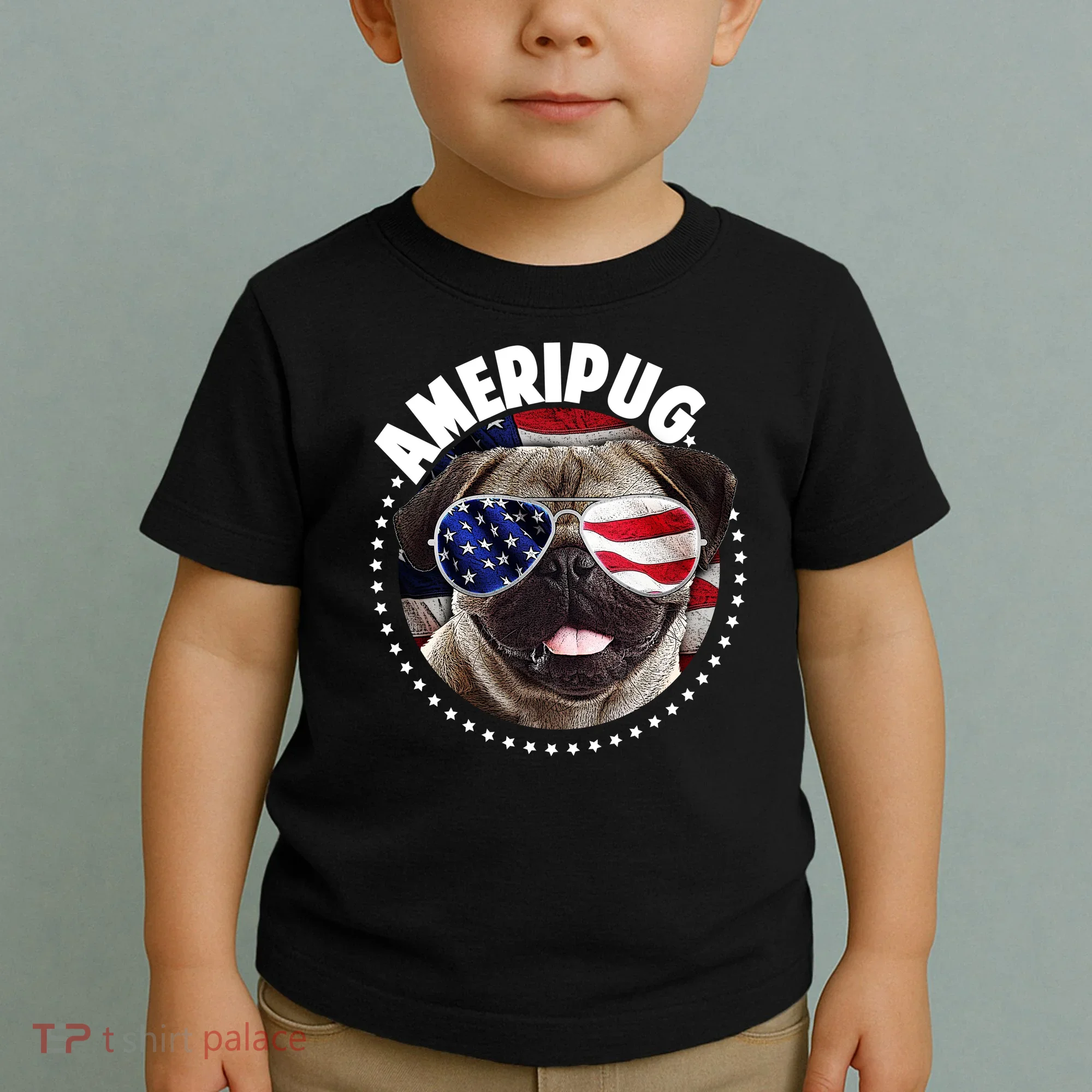 Ameripug Toddler T-Shirt