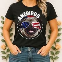 Ameripug Women's T-Shirt thumb 2