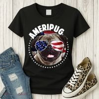 Ameripug Women's T-Shirt thumb 3