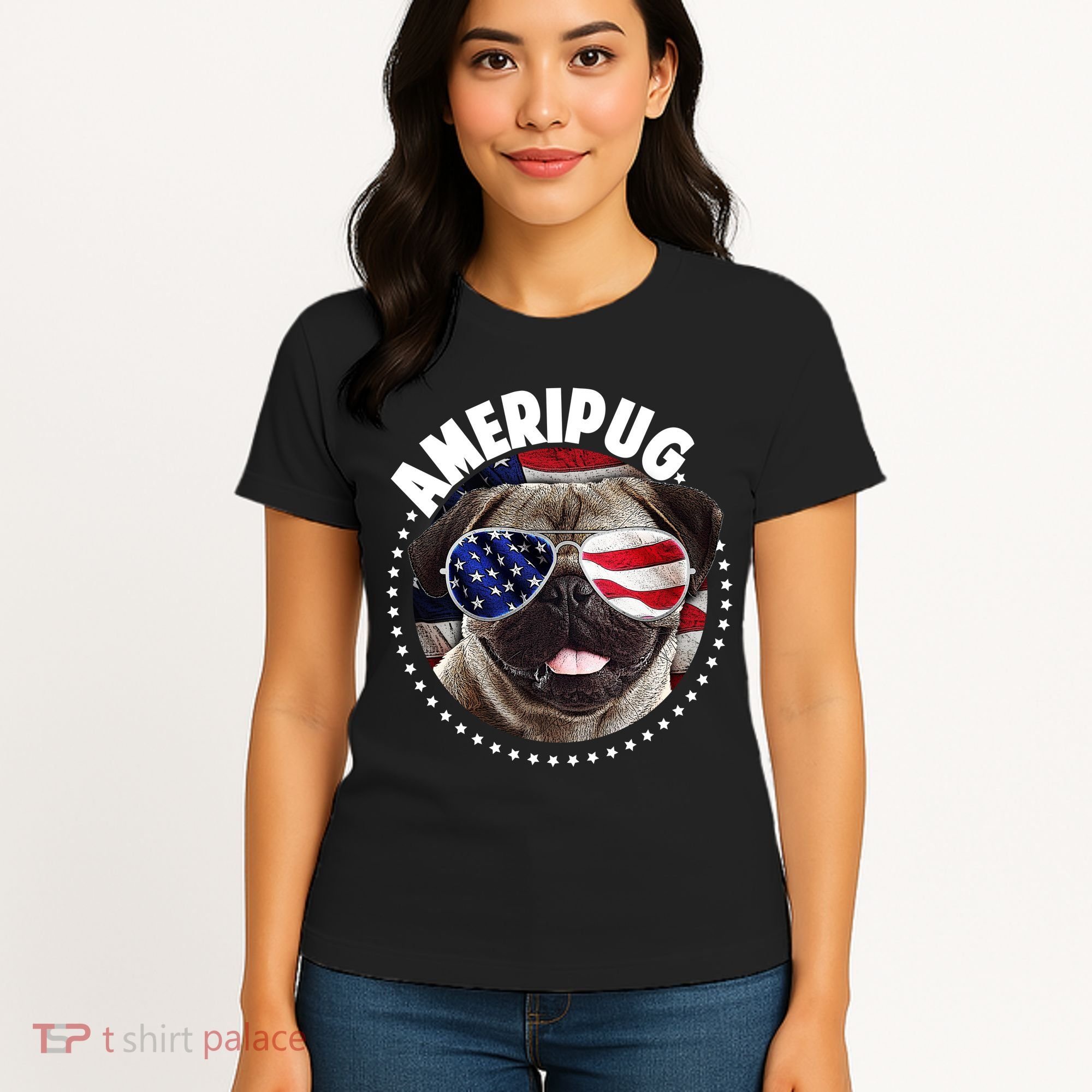 Ameripug Women's T-Shirt