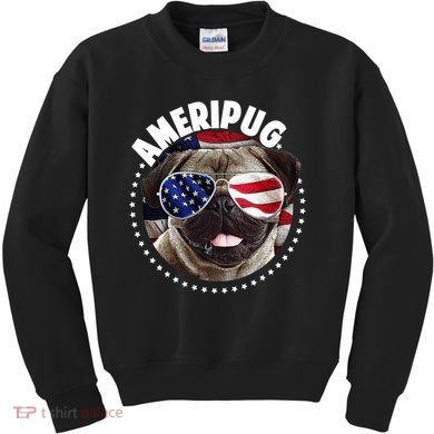 Ameripug Kids Sweatshirt