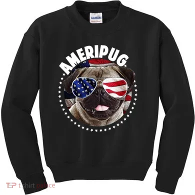 Ameripug Kids Sweatshirt
