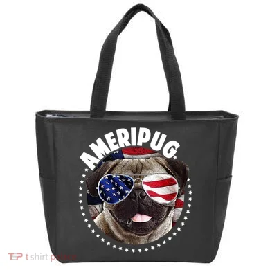 Ameripug Tote Bag