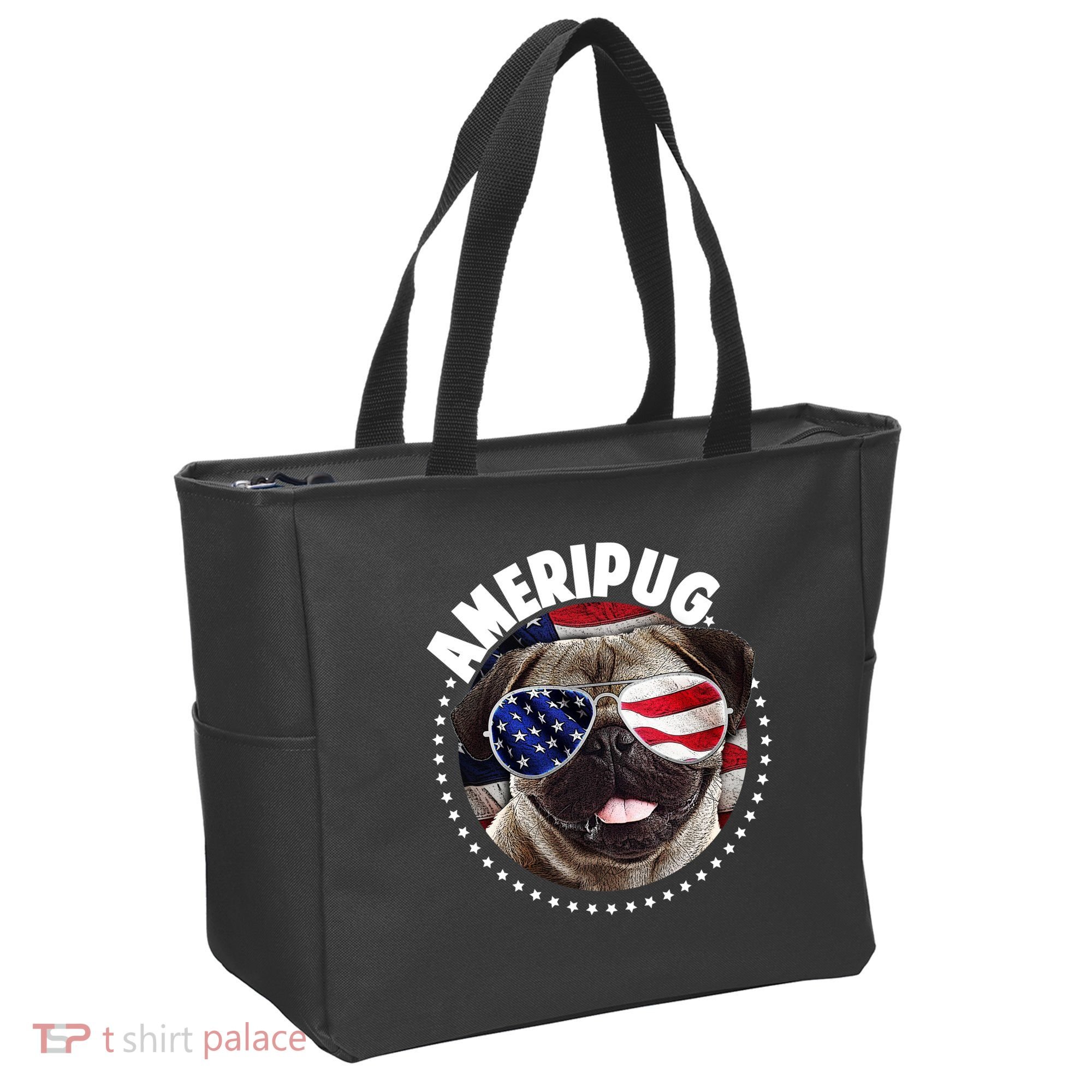 Ameripug Tote Bag