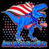 Amerisaurus Rex Ornament thumb 1