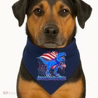 Amerisaurus Rex USA-Made Doggie Bandana thumb 1