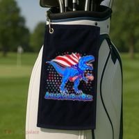 Amerisaurus Rex Golf Towel thumb 2