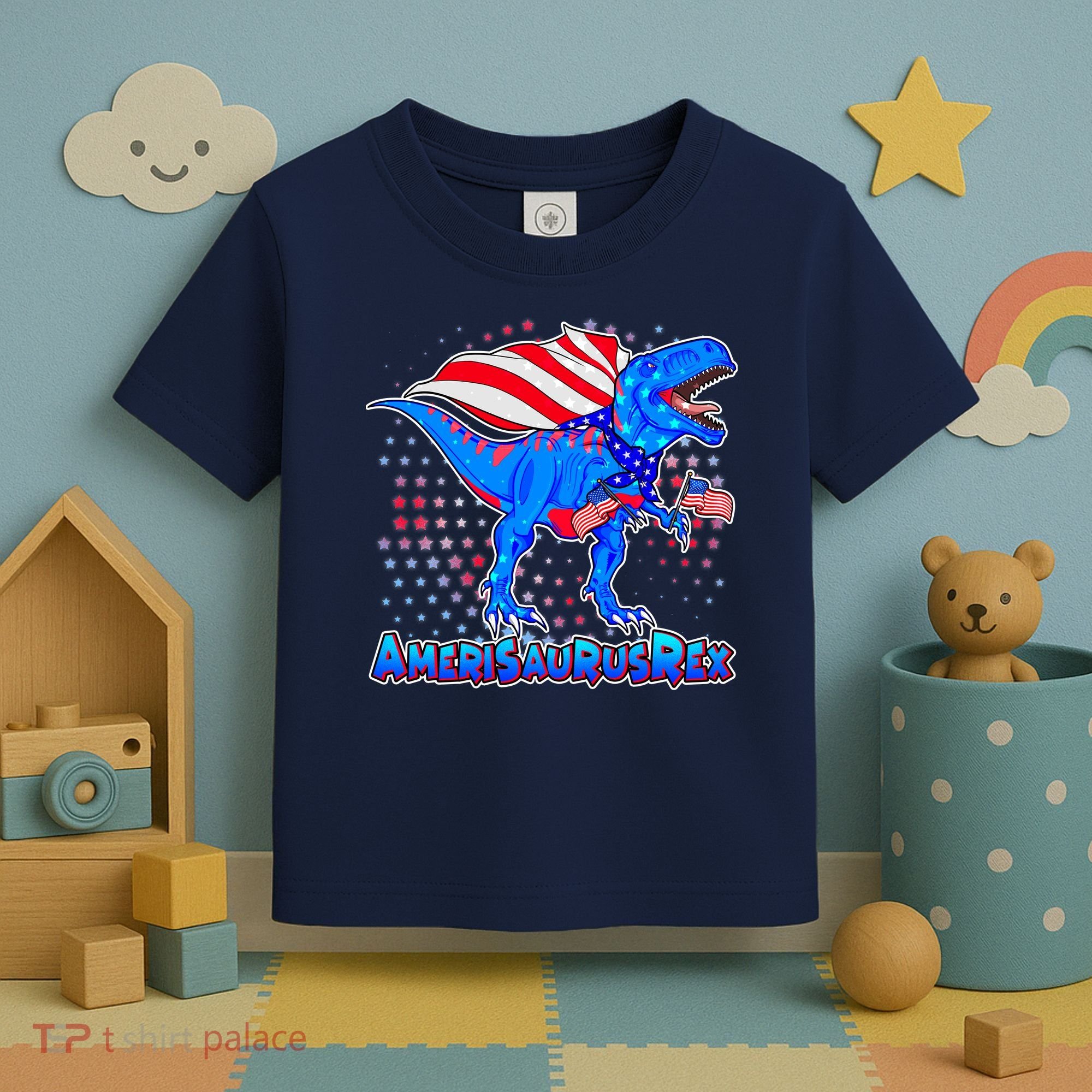 Amerisaurus Rex Toddler T-Shirt
