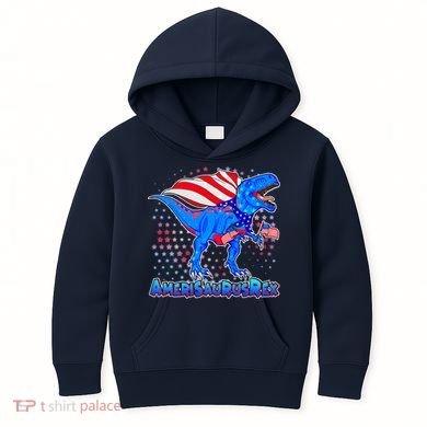 Amerisaurus Rex Kids Hoodie