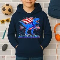Amerisaurus Rex Kids Hoodie thumb 2