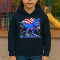 Amerisaurus Rex Kids Hoodie thumb 3