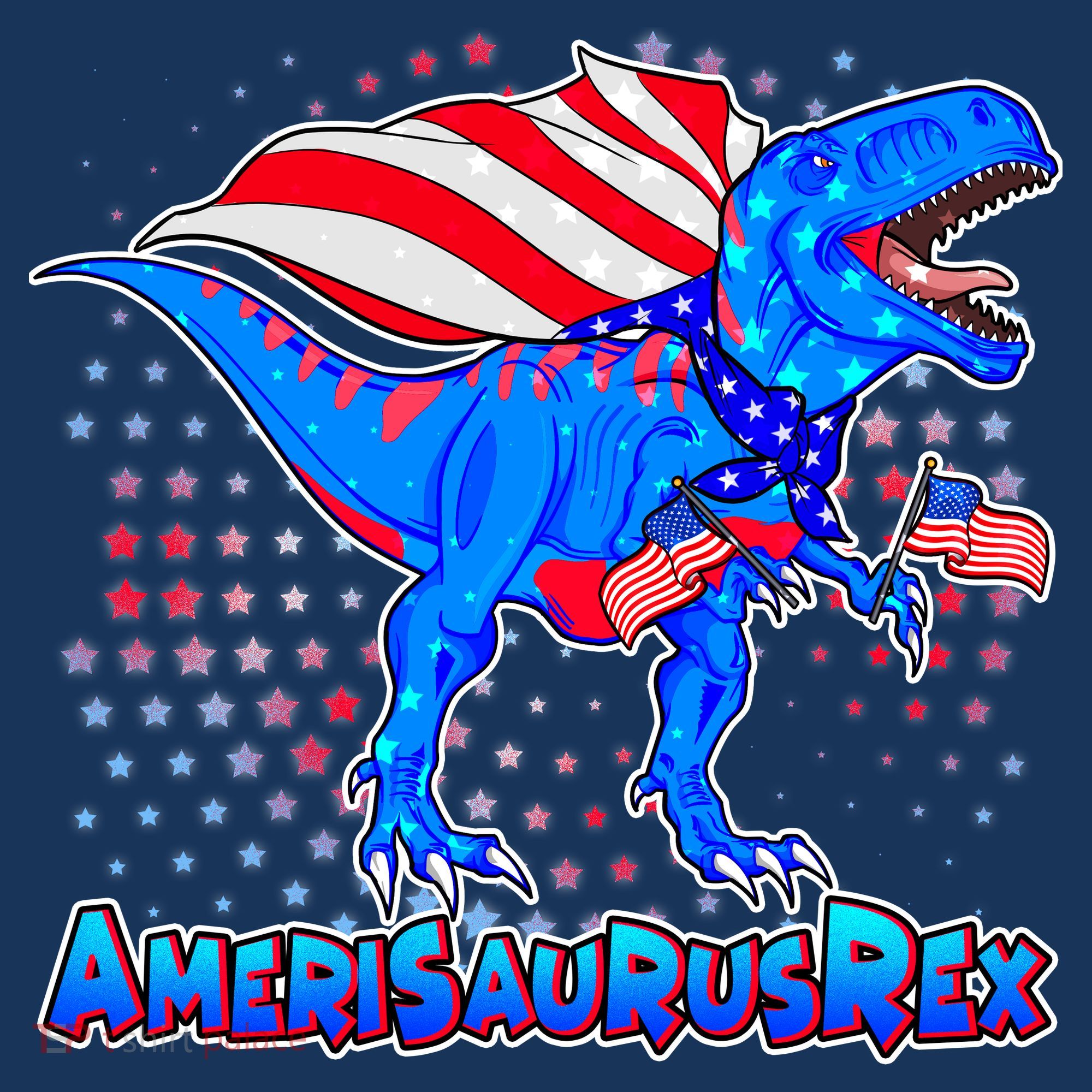 Amerisaurus Rex Kids Hoodie