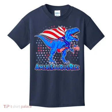 Amerisaurus Rex Kids T-Shirt