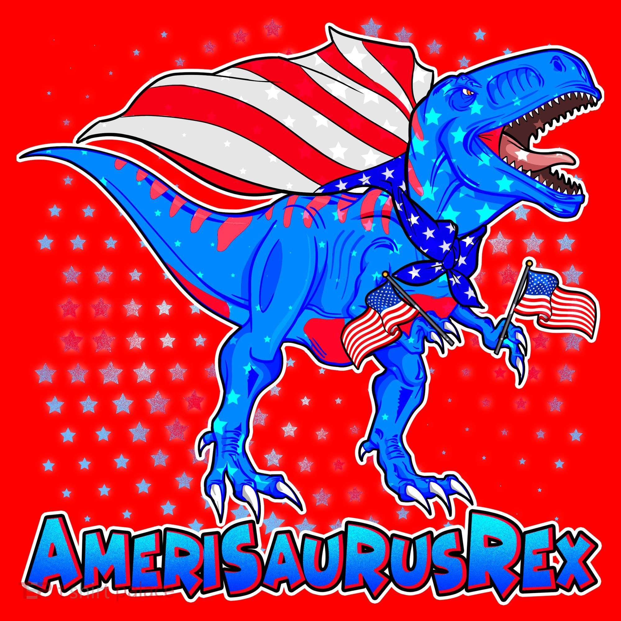 Amerisaurus Rex Santa Hat