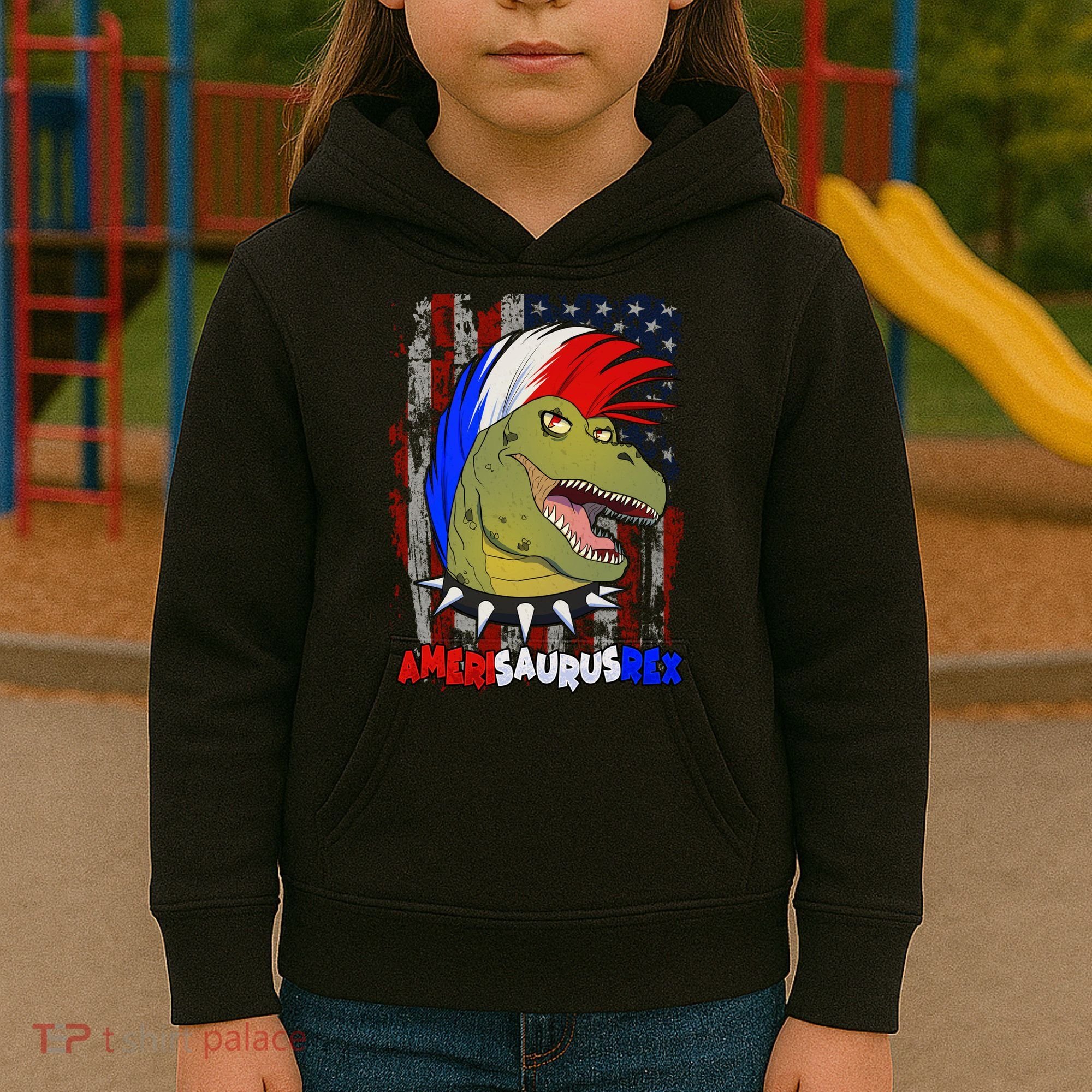 Amerisaurusrex Kids Hoodie