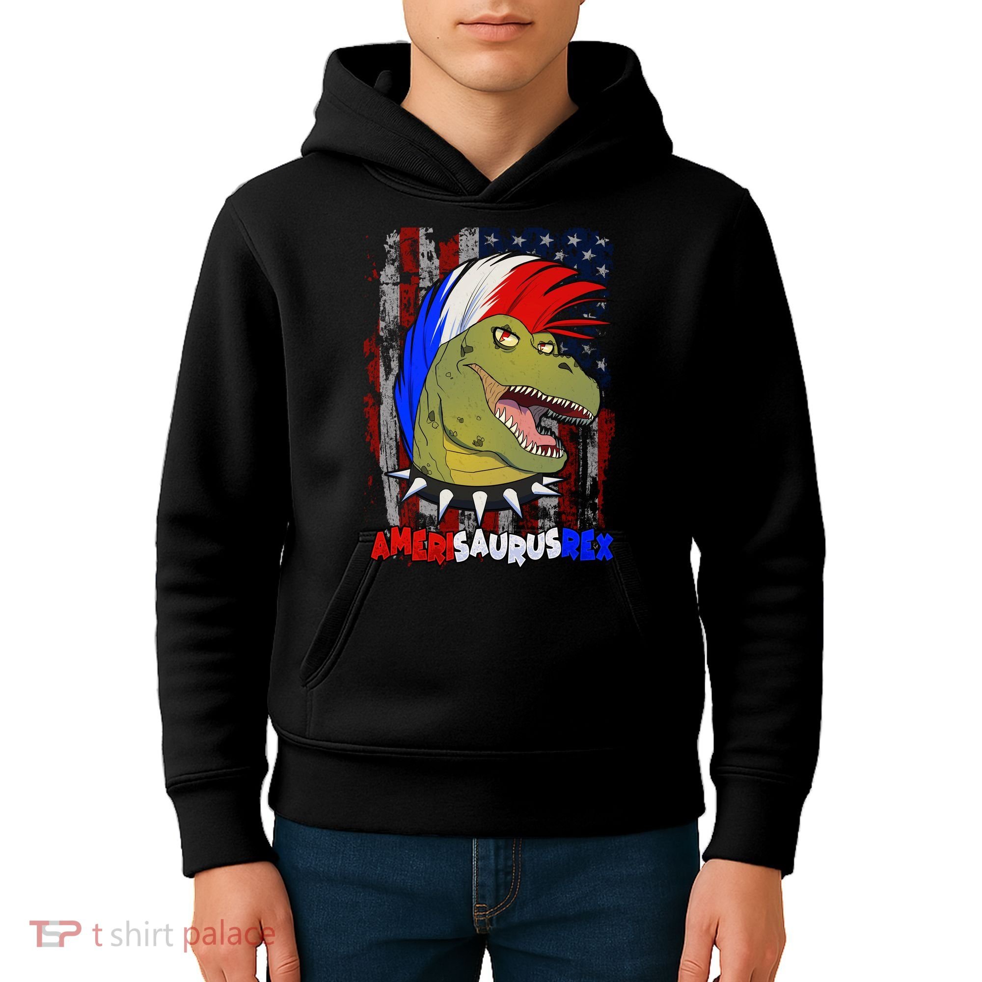 Amerisaurusrex Kids Hoodie